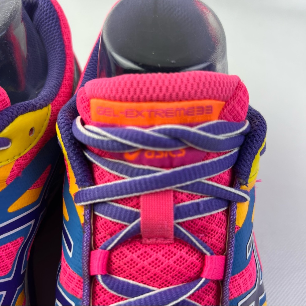 Asics Women's Gel Extreme 33 T2H9N Multicolor Running Shoes Sneakers Size 9 - Picture 8 of 11